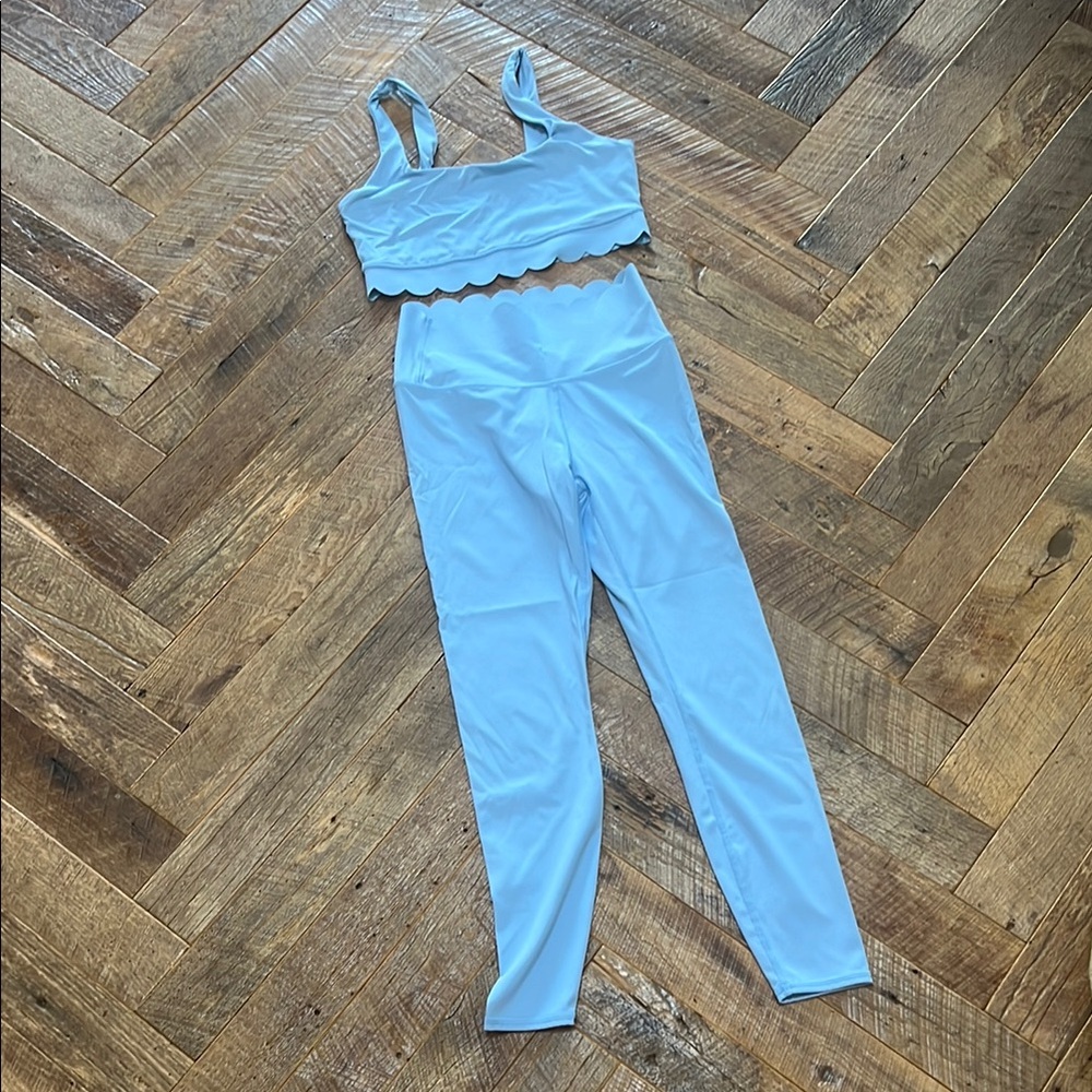 JoyLab Sky Blue Activewear Top